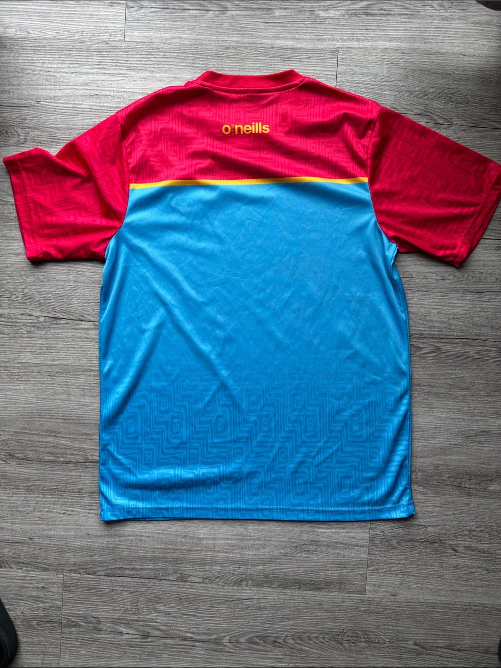 O'Neills DR Congo Blue Men’s Soccer Jersey - Picture 2 of 3